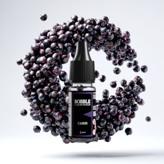 E Liquide Cassis 10ml - By BOBBLE