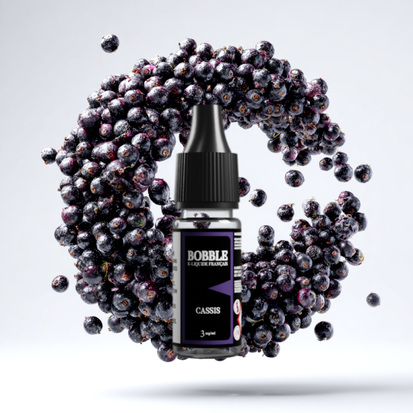 E Liquide Cassis 10ml - By BOBBLE