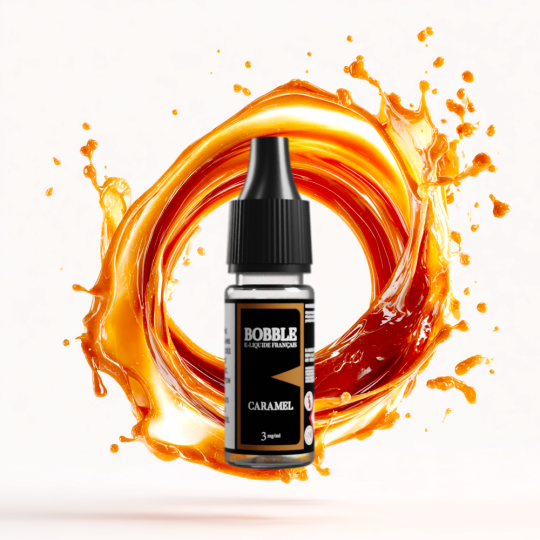 E Liquide Caramel 10ml - By BOBBLE