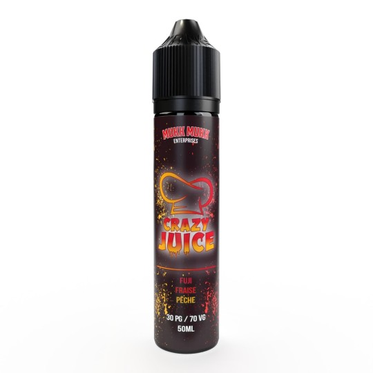 E liquide MUKK MUKK Fuji Fraise Pêche 50ml - CRAZY JUICE