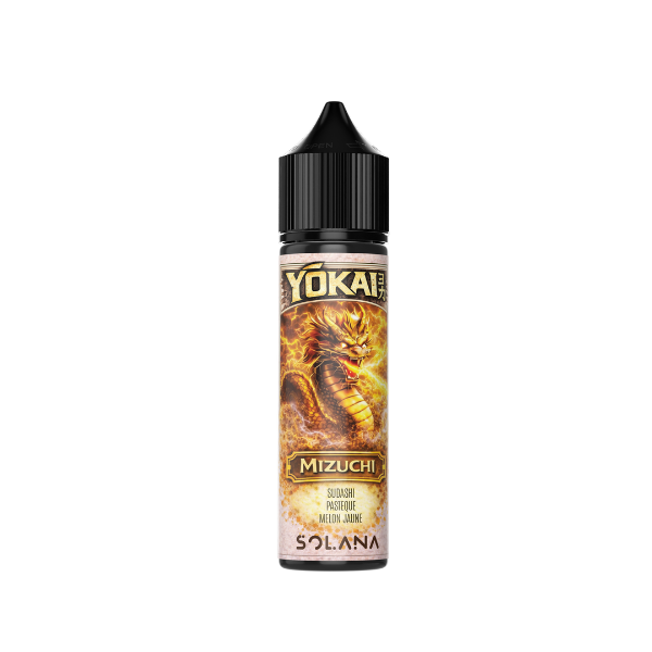 E-liquide Mizuchi 50ml Yokaï par Solana | Sudachi, Pastèque & Melon
