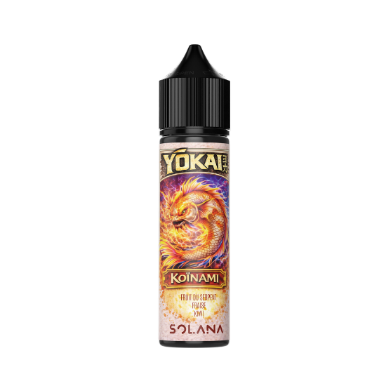 E-liquide Koïnami 50ml Yokaï par Solana | Fruit du Serpent, Fraise & Kiwi