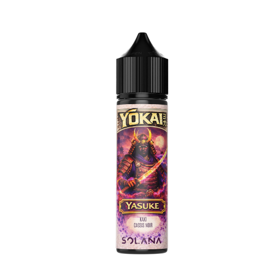 E-liquide Yasuke 50ml Yokaï par Solana | Cassis & Kaki Frais