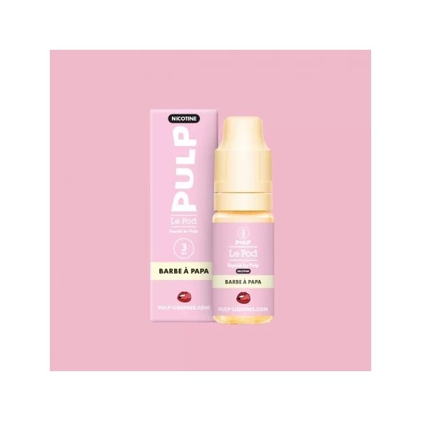 E liquide Le Pod Liquide Barbe à Papa 10ml - PULP