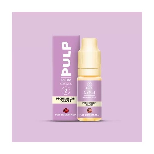 E liquide Le Pod Liquide Pêche Melon Glacés 10ml - PULP