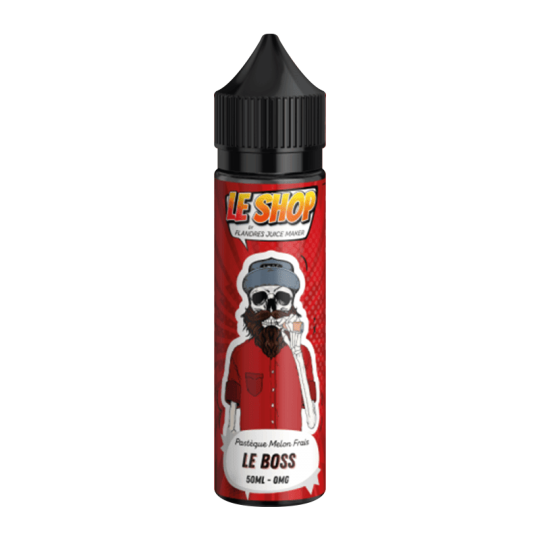 E Liquide Le Boss 50ml - LE SHOP