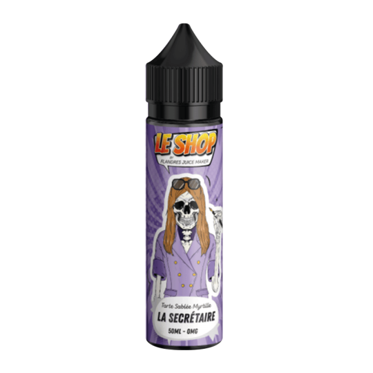 E Liquide La Secrétaire 50ml - LE SHOP
