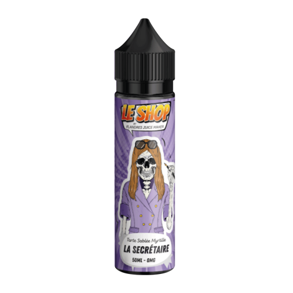 E Liquide La Secrétaire 50ml - LE SHOP