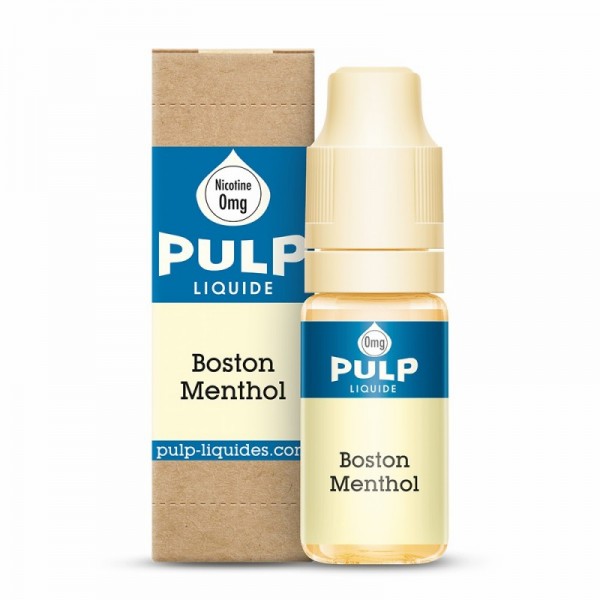 E liquide PULP Boston Menthol 10ml Pulp