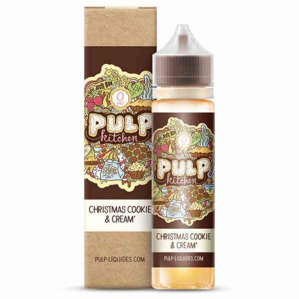 E liquide PULP Kitchen Christmas Cookie and Cream 50ml Pulp