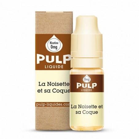 E liquide PULP Noisette et sa Coque 10ml Pulp