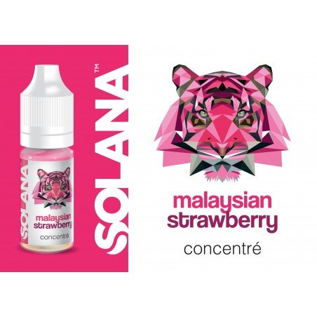 Concentré SOLANA Malaysian Strawberry 10 ml Solana