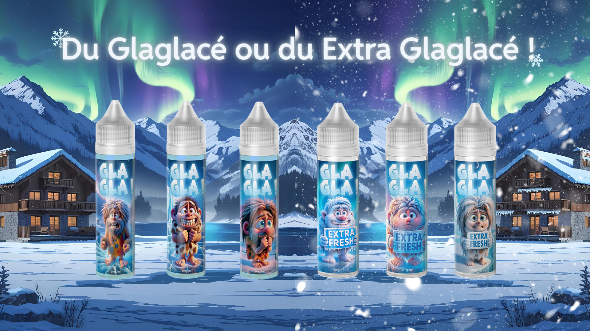 GLAGLA! et GLAGLA! EXTRA FRESH 50ml