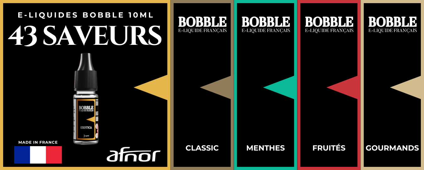 E LIQUIDES BOBBLE 10ML 